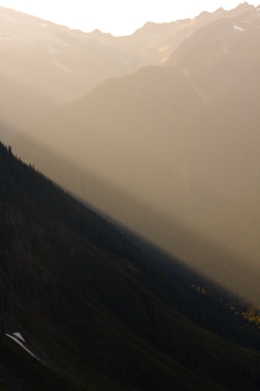 LIght And Shadow In The Cascade River Valley